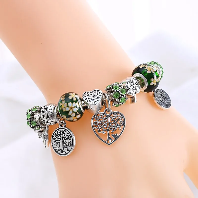 Tree of Life Charm Bracelet For Women Anniverssary Party jewelry