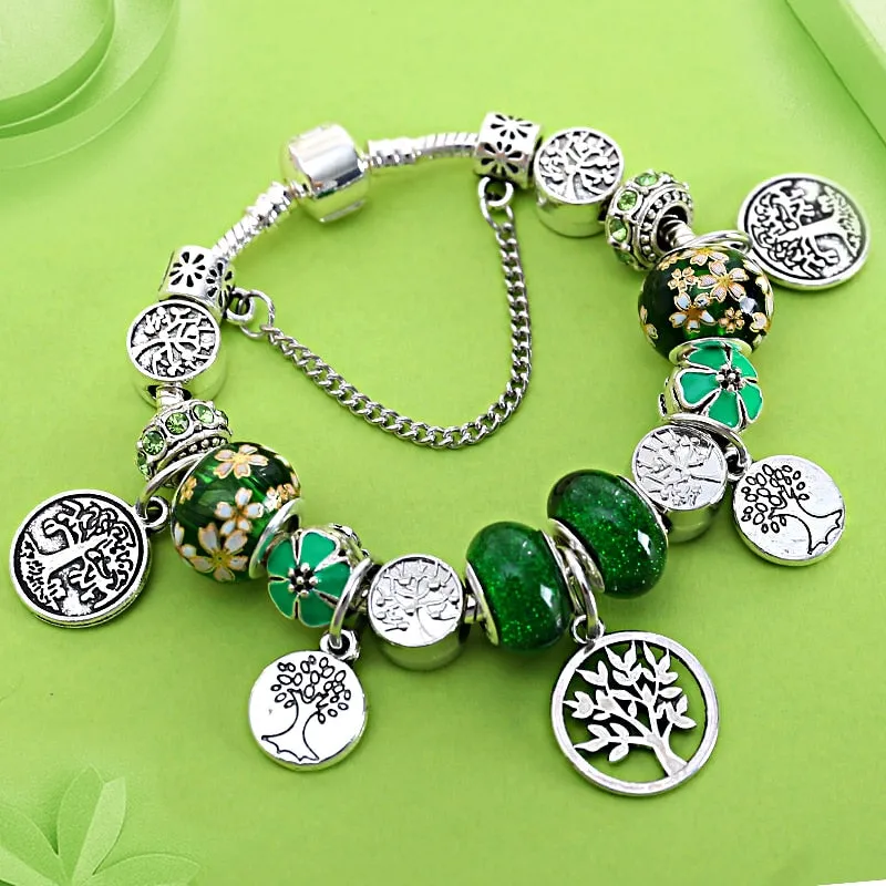 Tree of Life Charm Bracelet For Women Anniverssary Party jewelry
