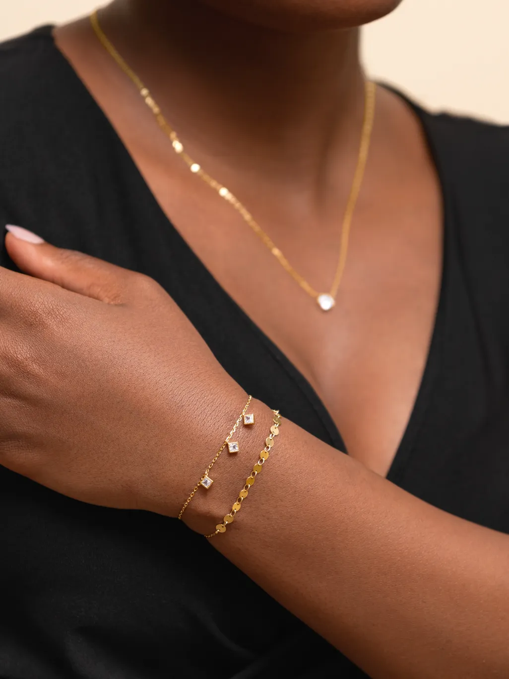 Trio Princess Charm Bracelet