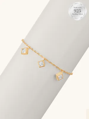 Trio Princess Charm Bracelet