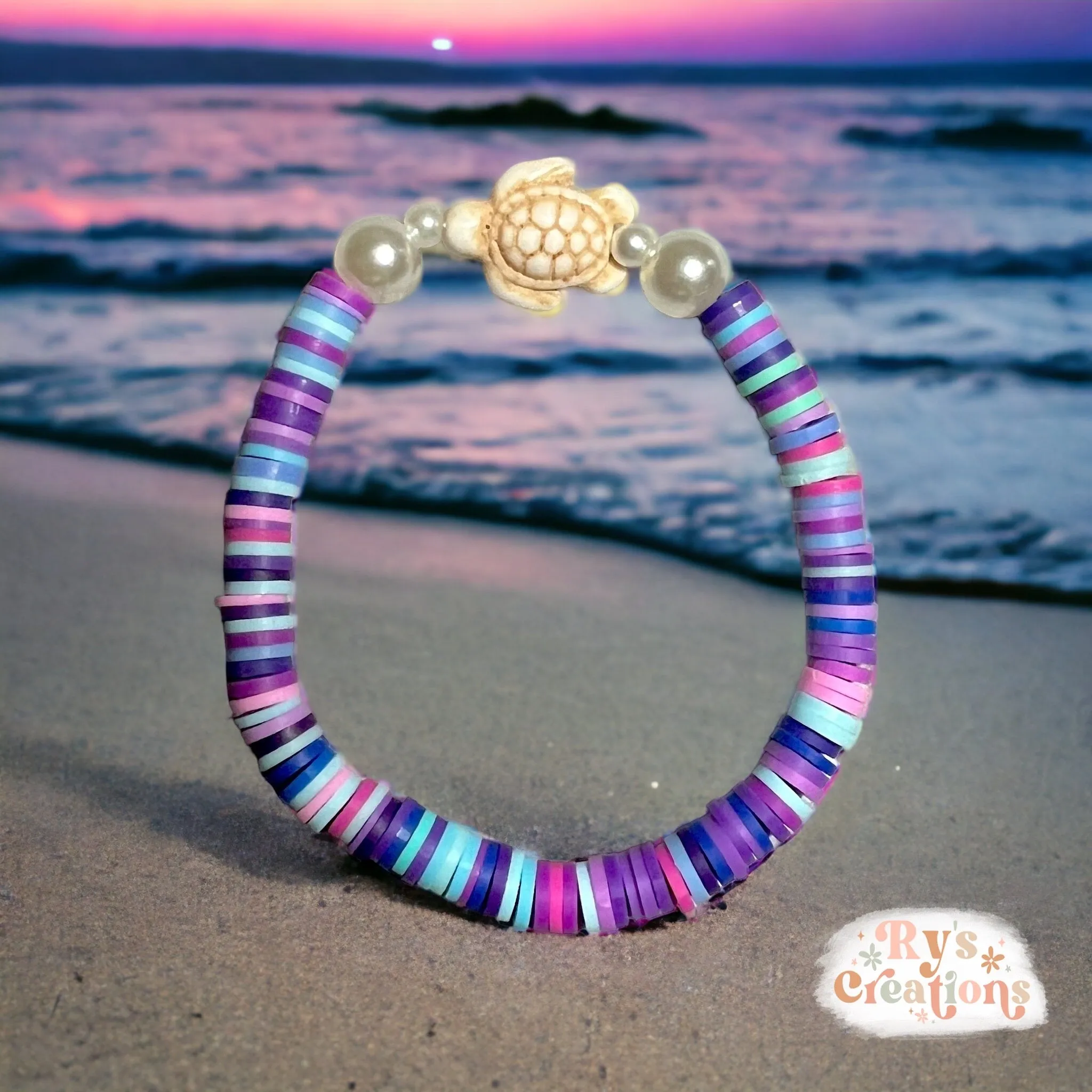 Turtle Pearl Bracelet