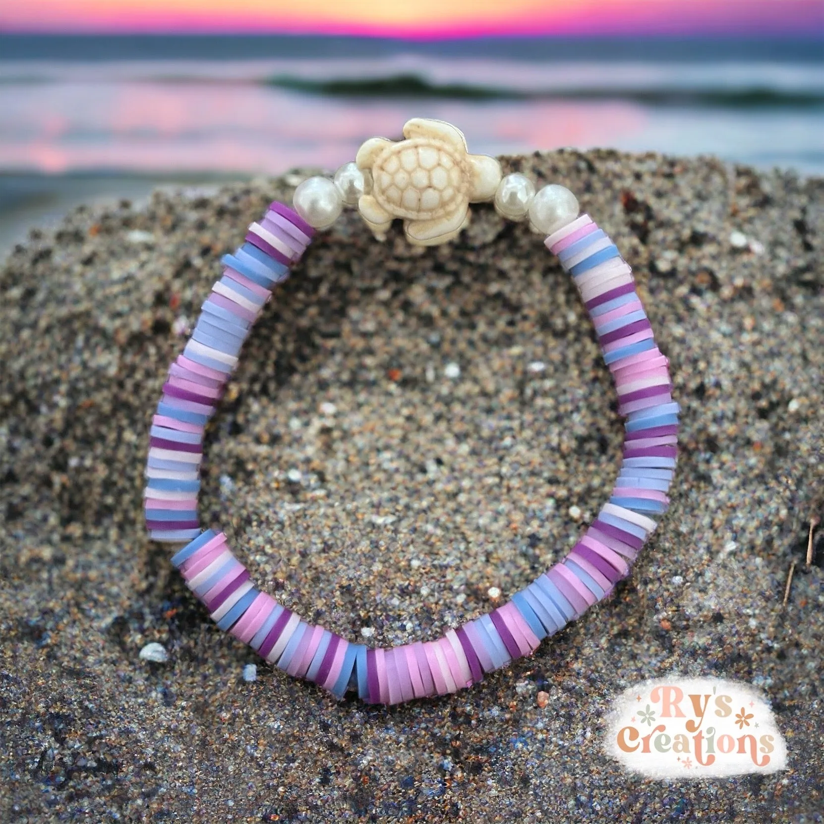Turtle Pearl Bracelet