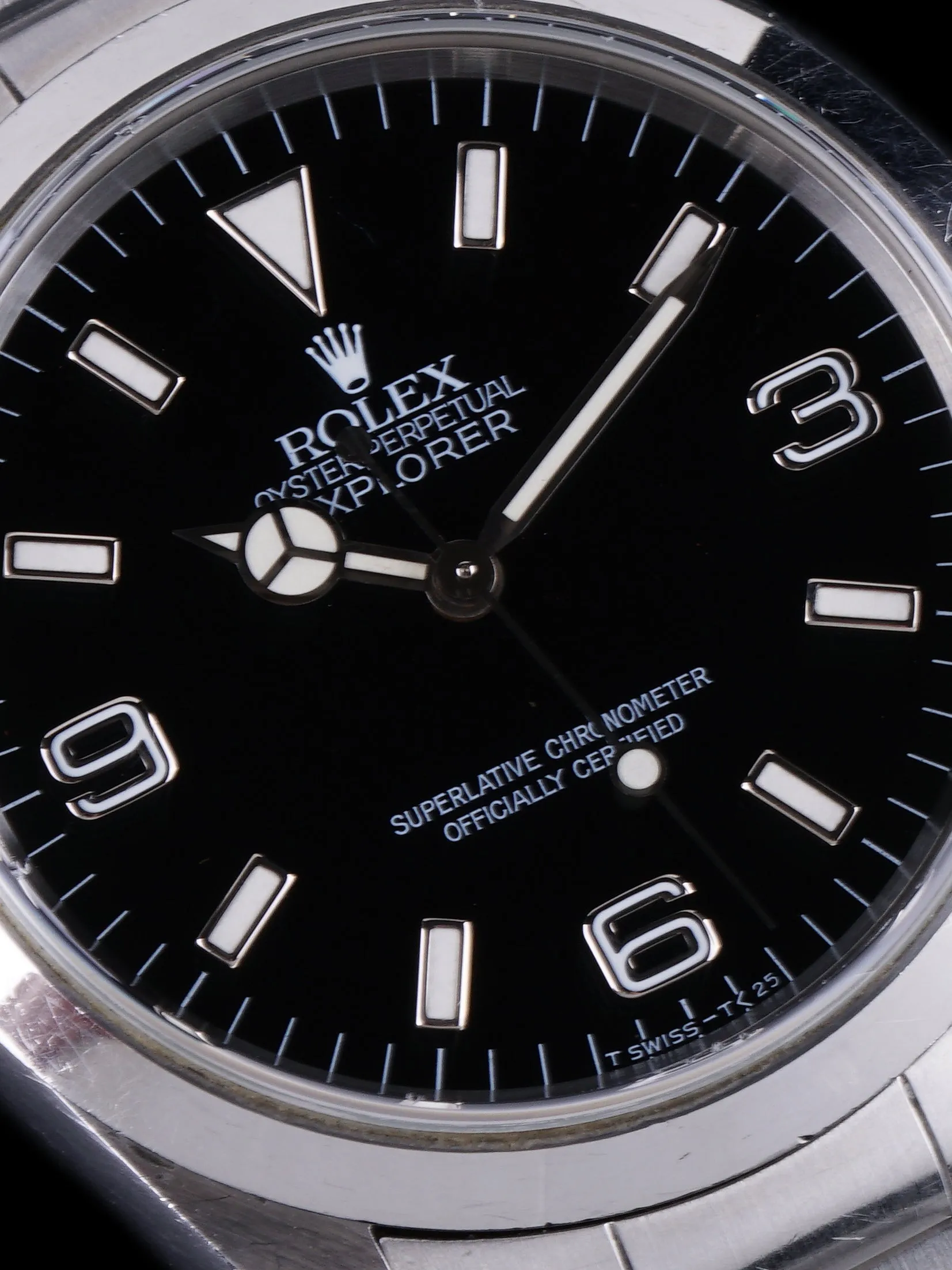 Unpolished 1996 Rolex Explorer I (Ref. 14270)