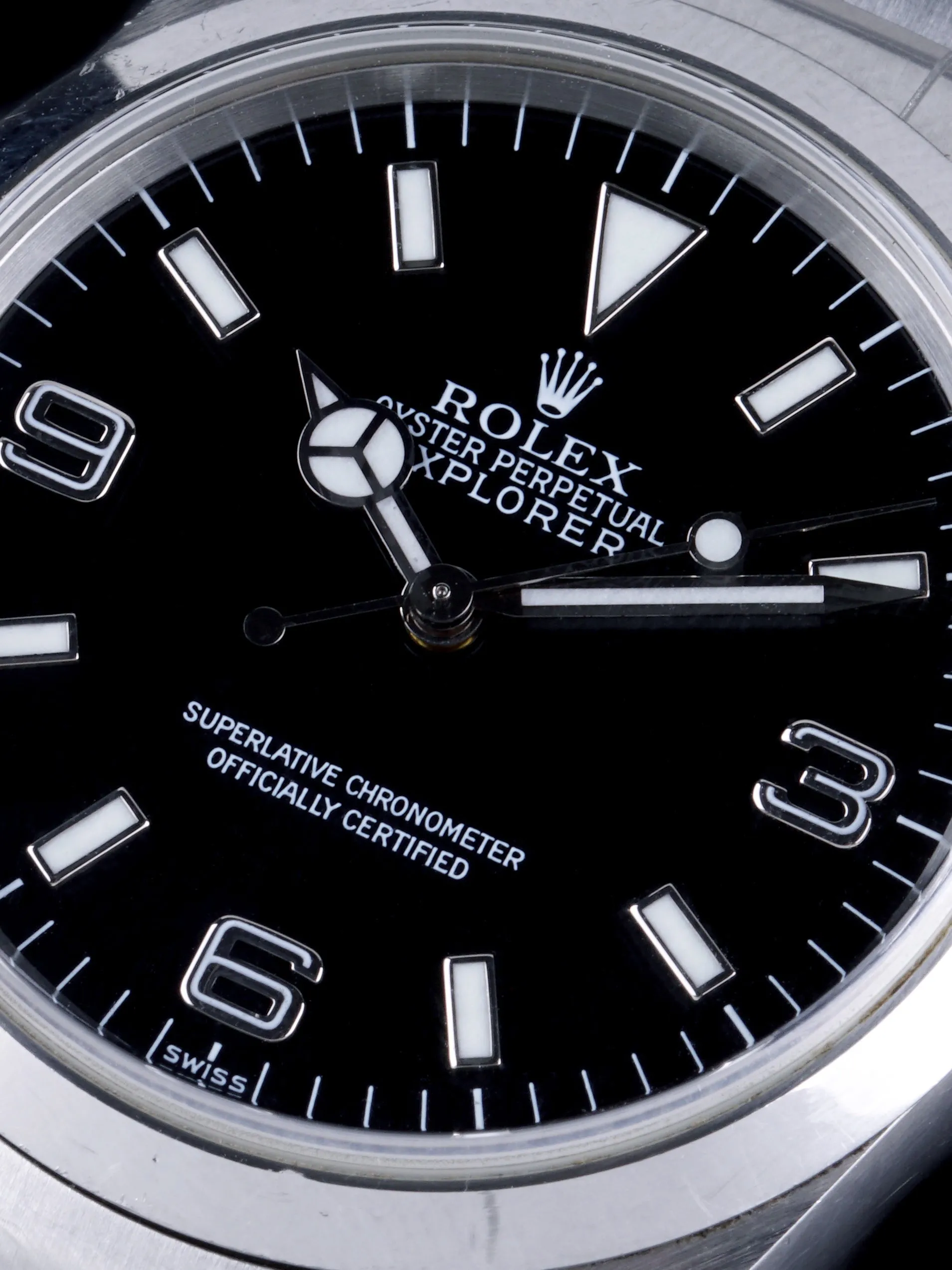 Unpolished 1999 Rolex Explorer I (Ref. 14270) SWISS Only