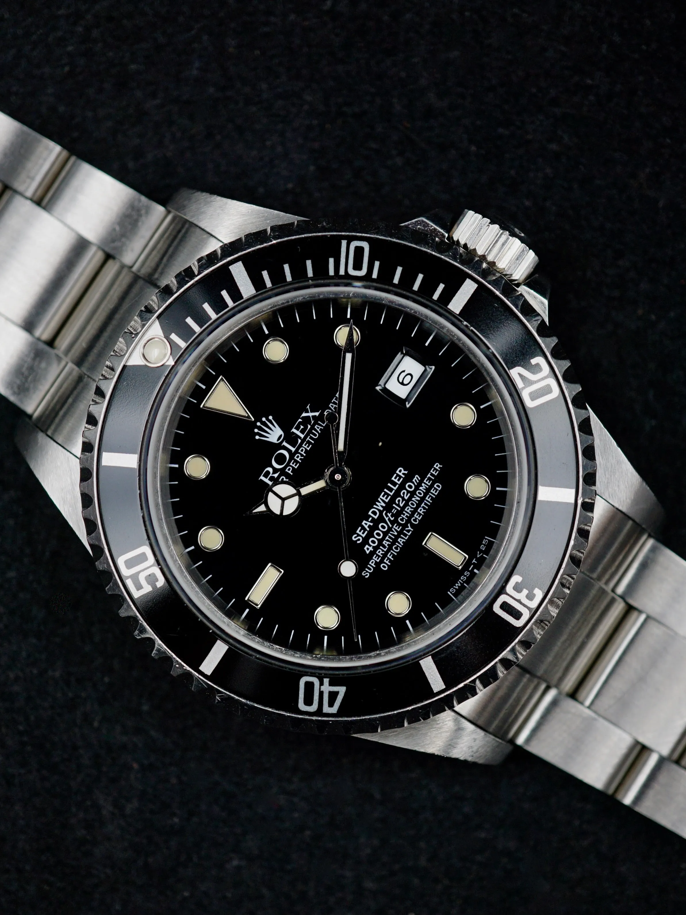 US Navy Seal 1990 Rolex Sea Dweller Ref. 16600