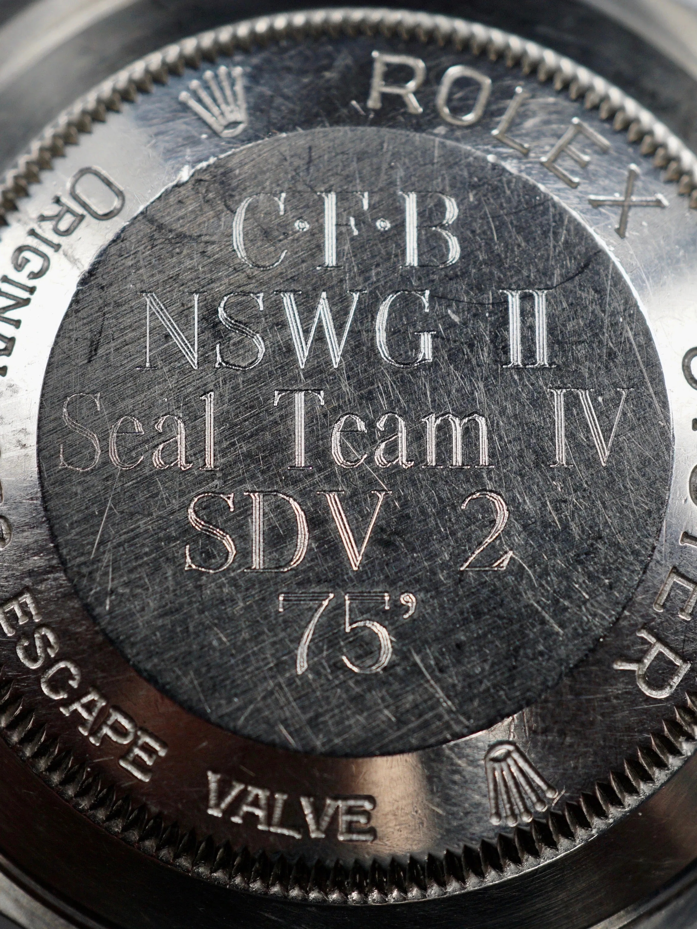 US Navy Seal 1990 Rolex Sea Dweller Ref. 16600