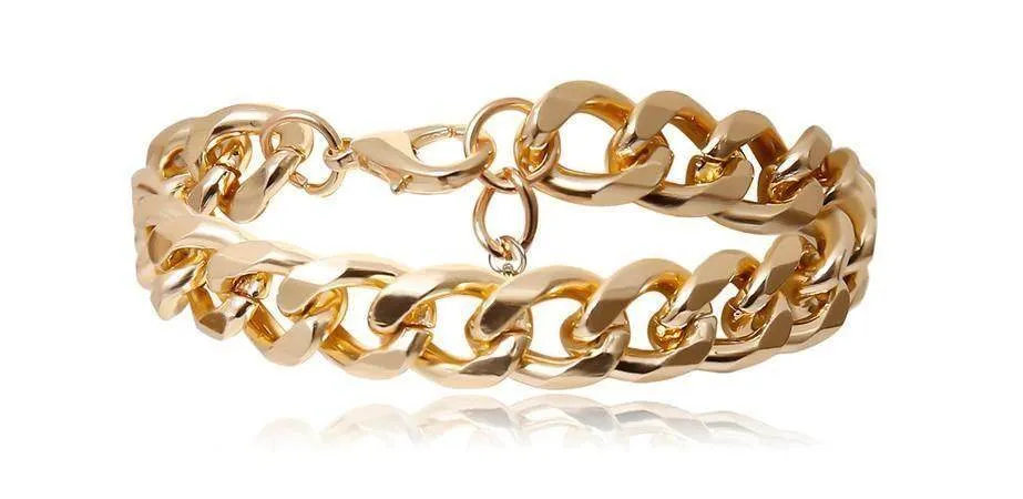 VacationGrabs Boho Gold Charm Bracelets Set of 4