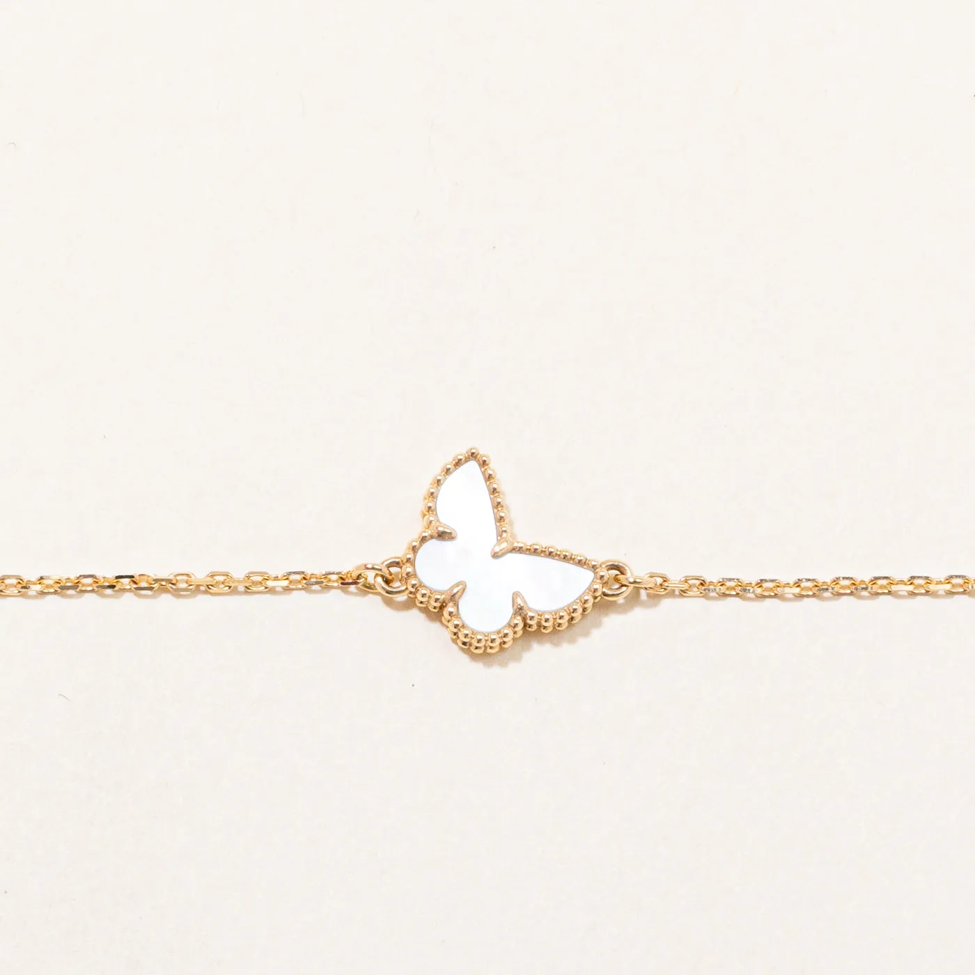 'Van Cleef & Arpels' Sweet Butterflies Bracelet | 7" |