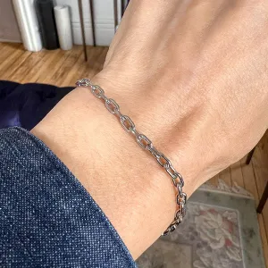 Vintage Cable Link Bracelet