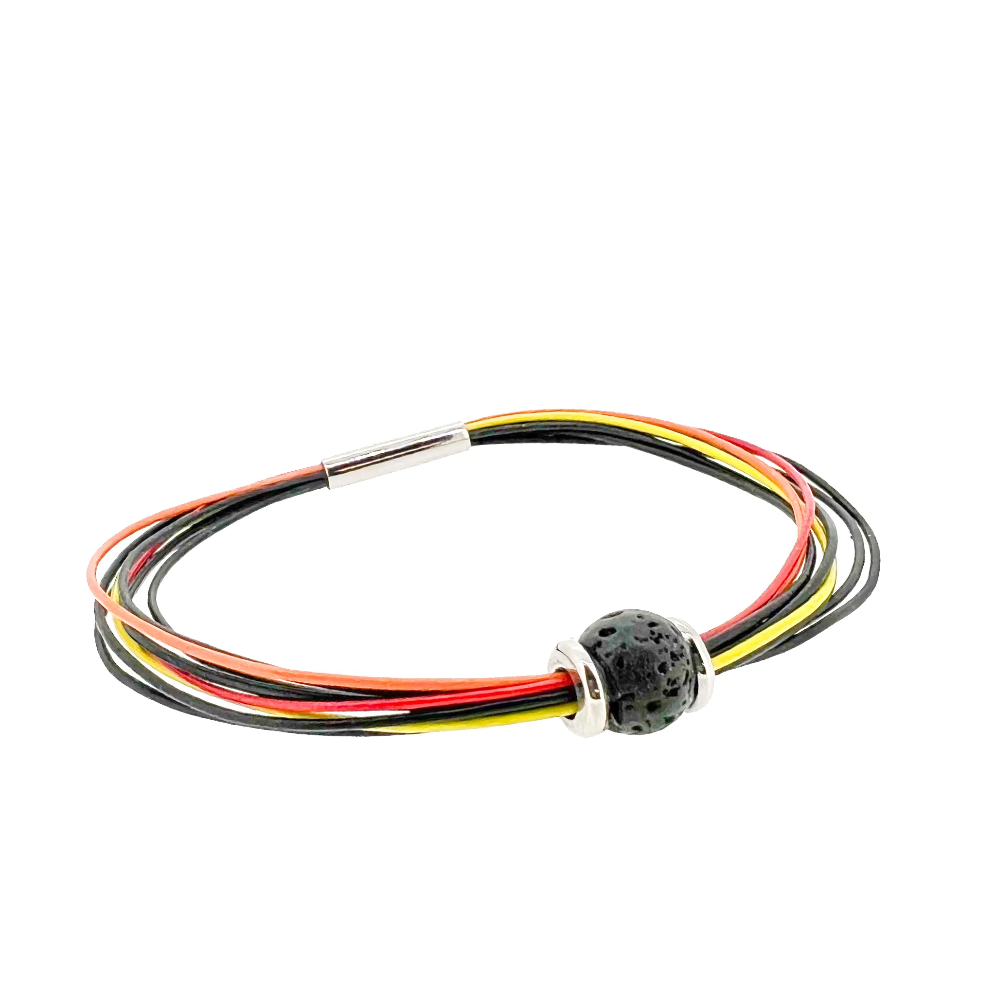 Volcano Bracelet w/ Lava Bead