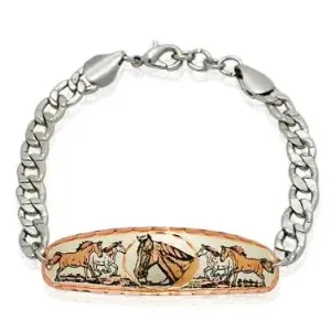 Western Horse Chain Bracelets