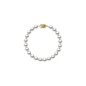 White Rose Akoya Pearl Bracelet