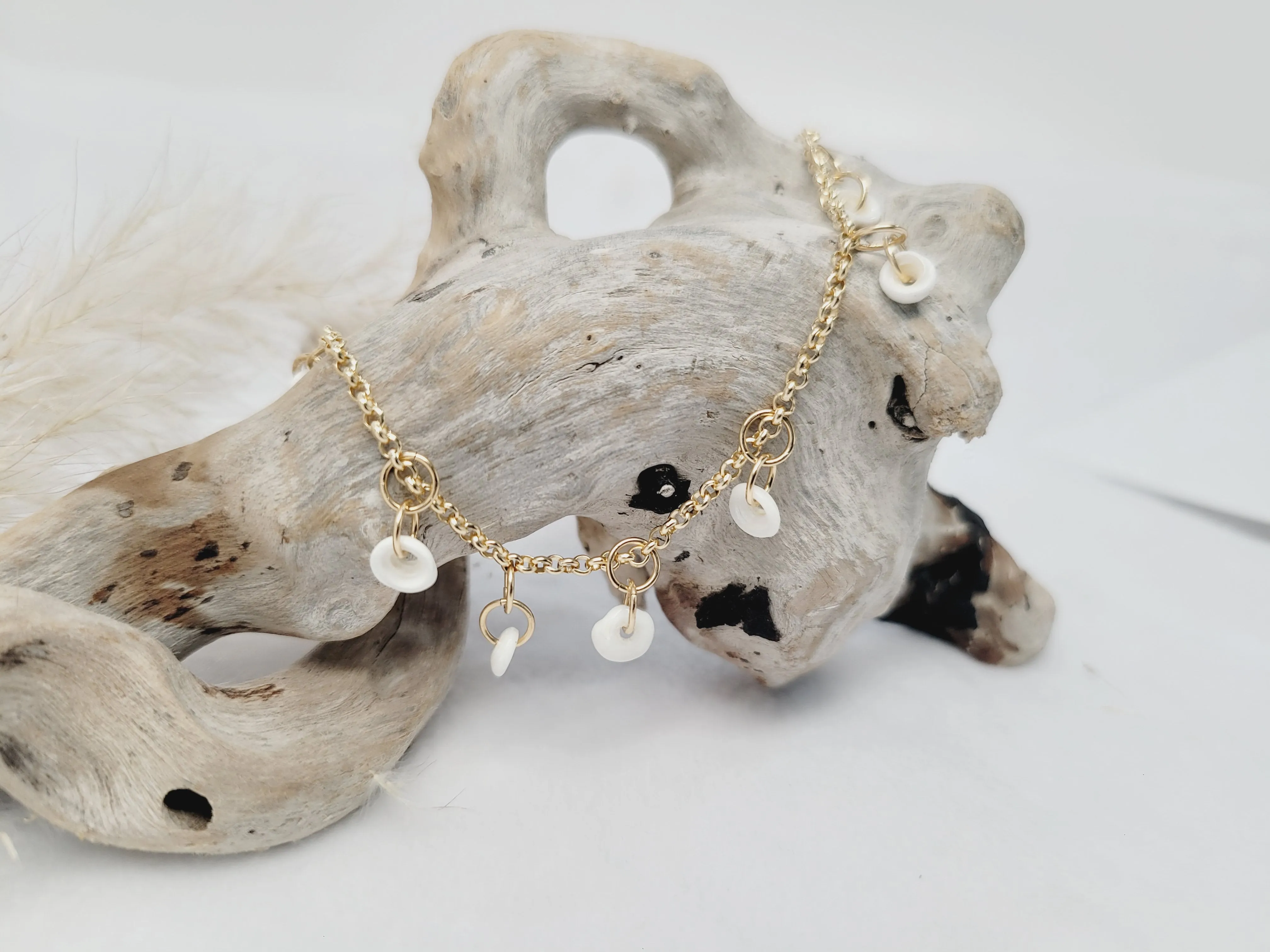 White Sands Charm Bracelet