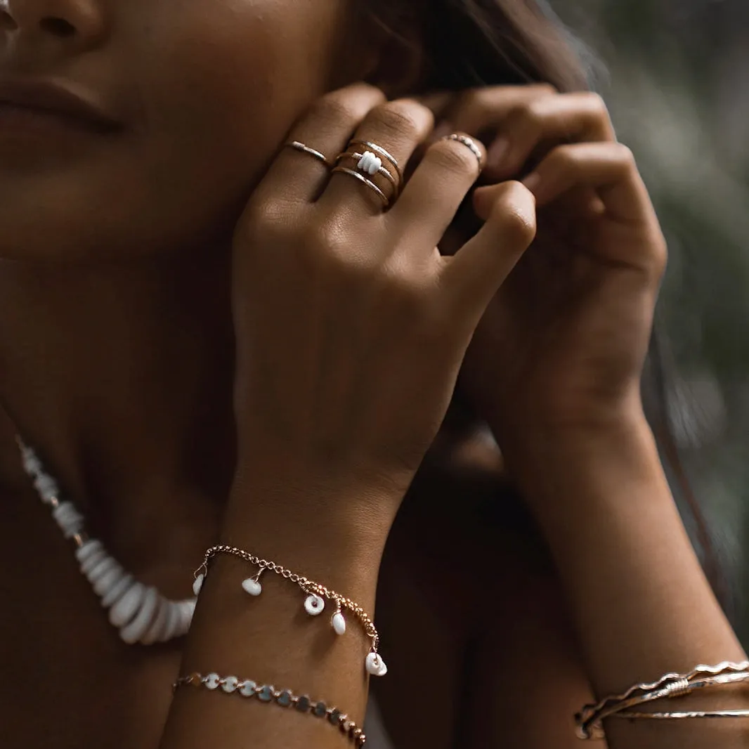 White Sands Charm Bracelet