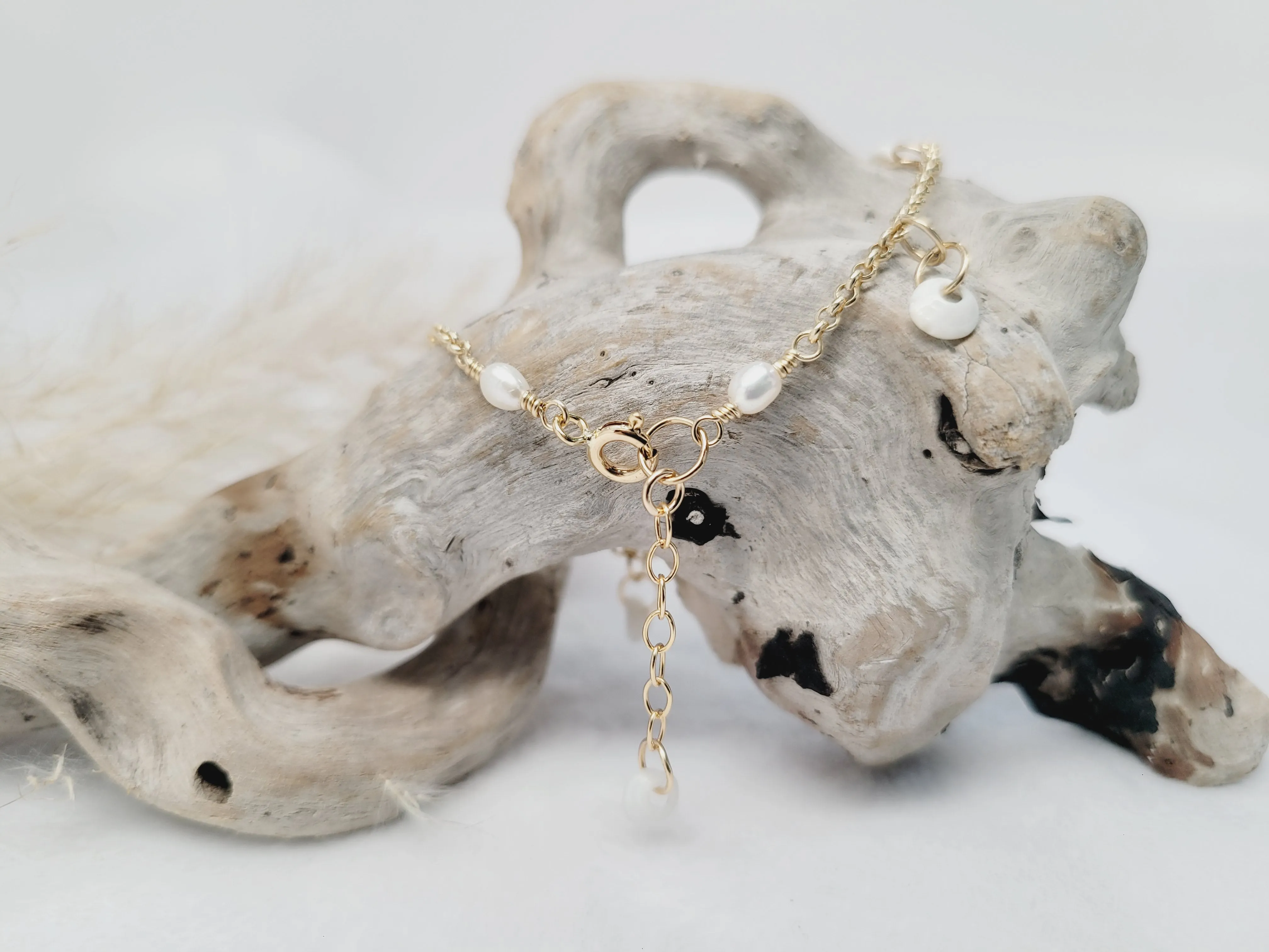 White Sands Charm Bracelet