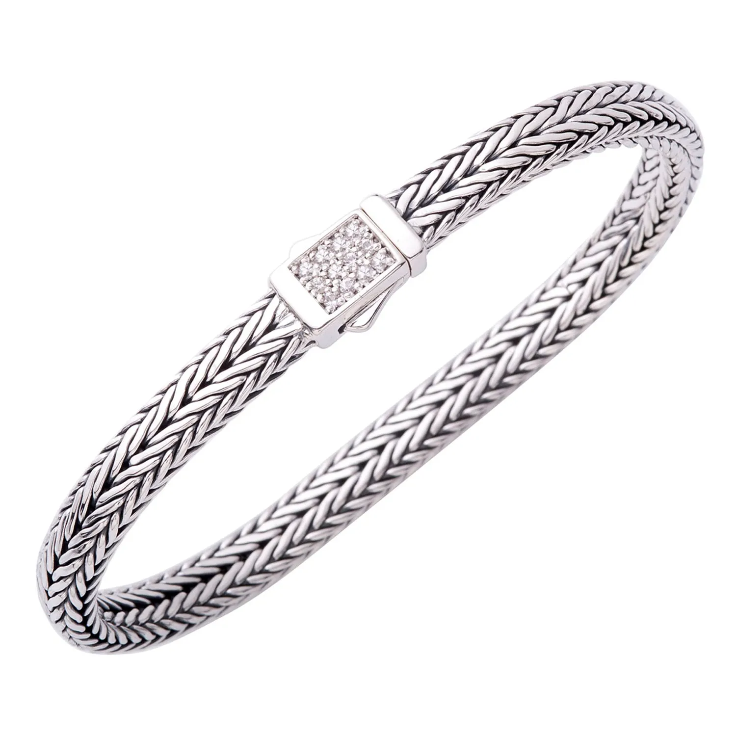 White Sapphire Bracelet