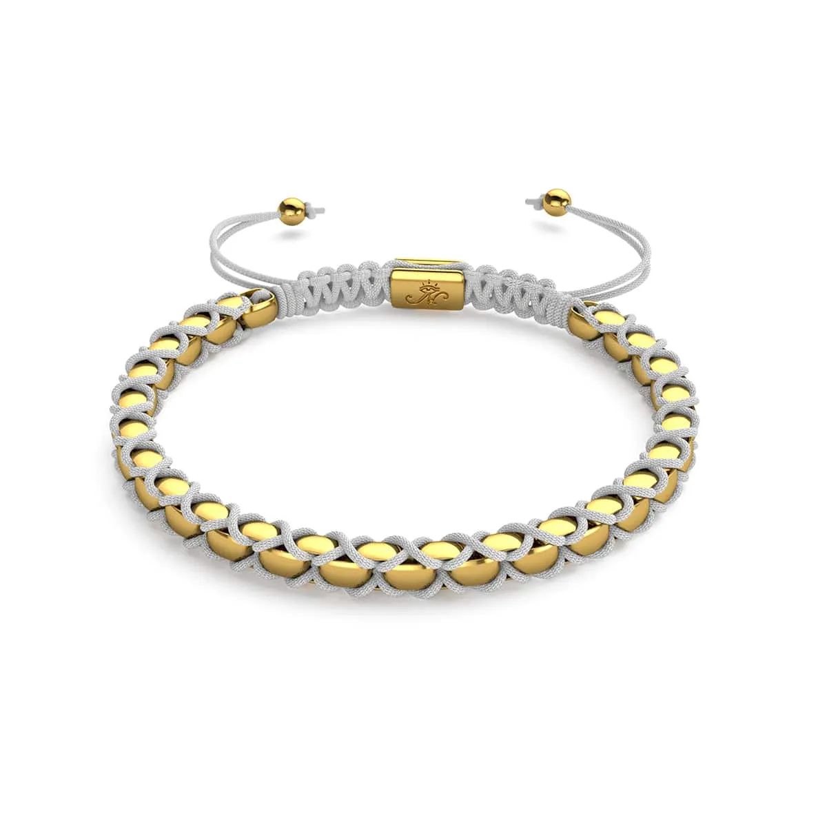 White x Gold | Catena Links Bracelet