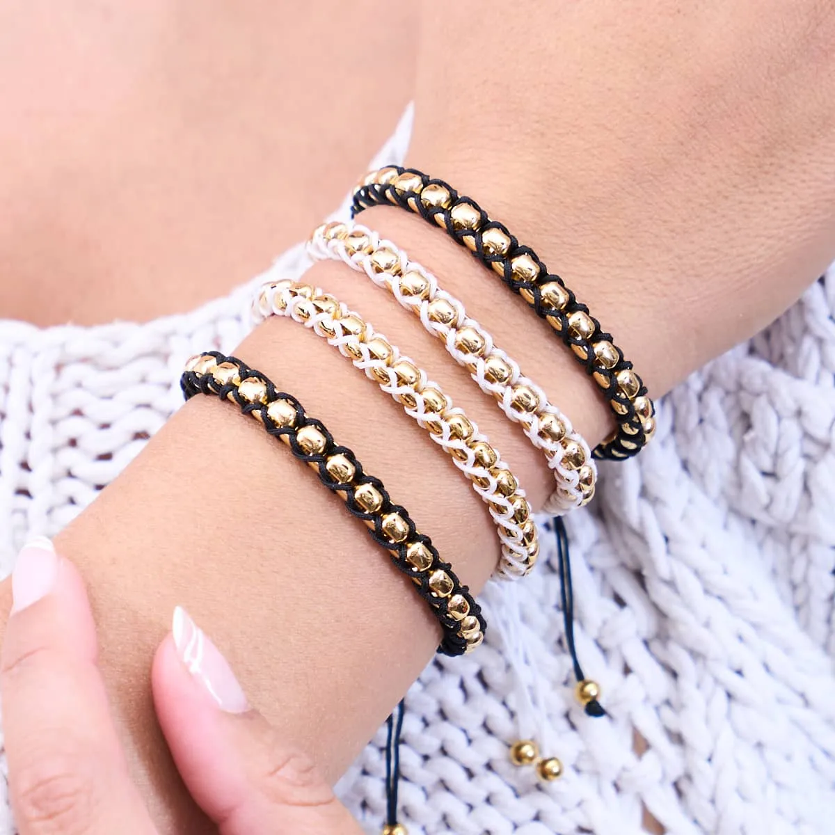 White x Gold | Catena Links Bracelet