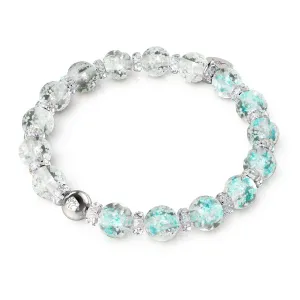 Whiteout | Firefly Glass Snow Globe Bracelet