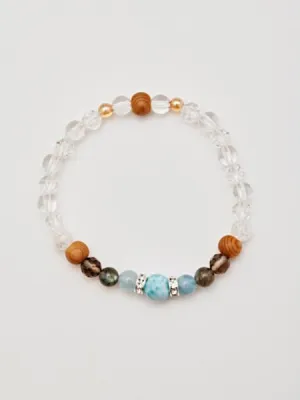 YAKUSUGI x Crystal Bracelet
