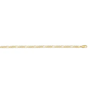 Yellow Gold Figaro Bracelet