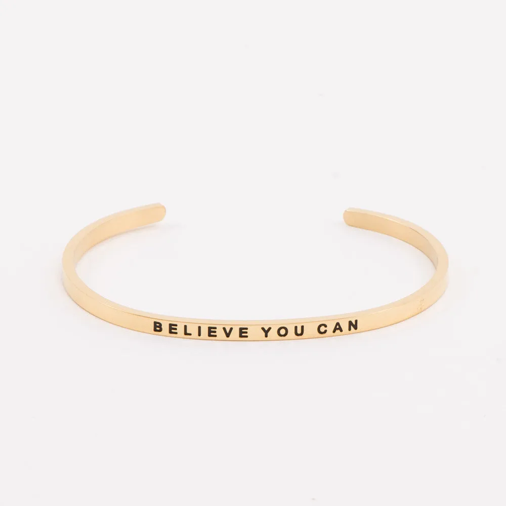 Yellow Gold Inspirational Bracelets